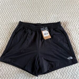 The North Face Black Athletic Shorts Elastic Waist